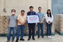 대한한돈협회 경남도협의회, 경남 산청 산불 현장에 따뜻한 응원 전달