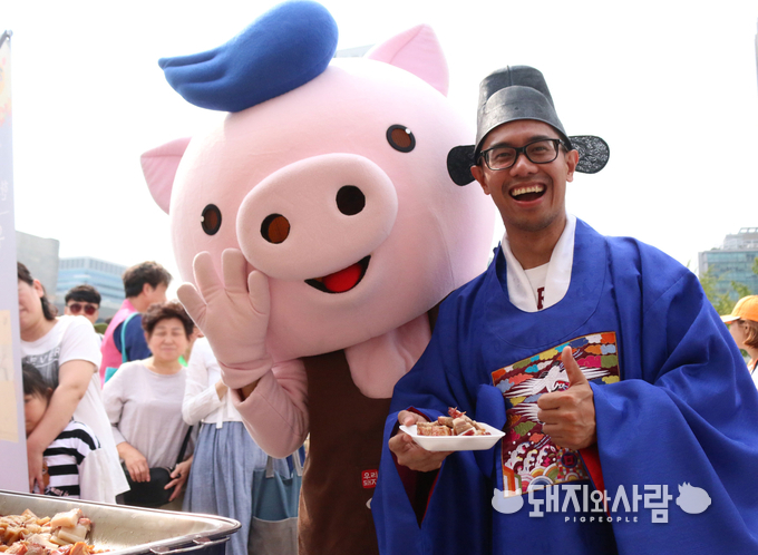 한국의 맛 우리돼지 한돈! 최고예요!