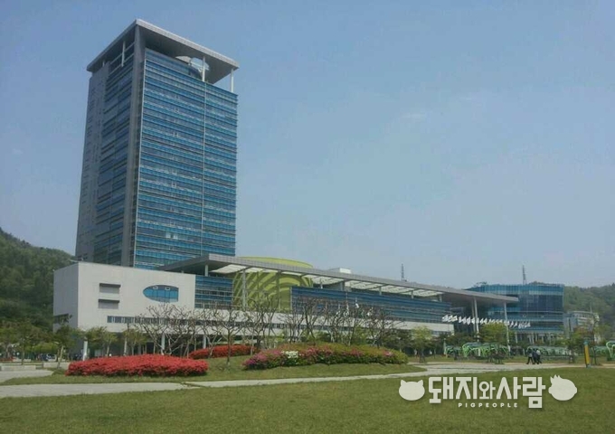 전라남도 청사 전경@전라남도청