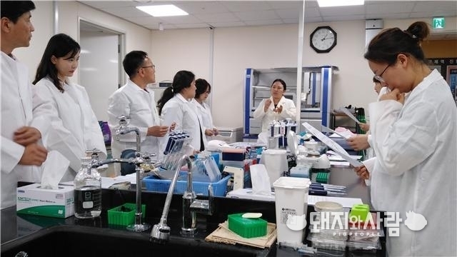 구제역 정밀진단기관 지정은 서류검사, 현장실사, 정밀진단 교육 및 진단 능력 검증 등 3과정을 거쳐 최종 승인됩니다@검역본부