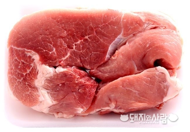 돼지 뒷다리 100g 350원 행사(3.14-17)@홈플러스 