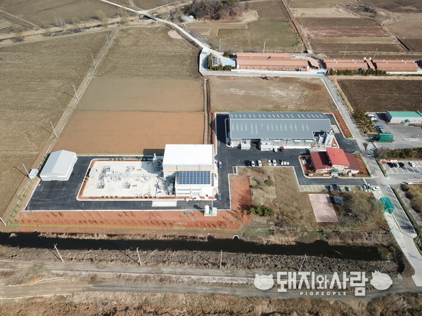 보령시의 환경순환형 가축분뇨 공공처리시설@보령시