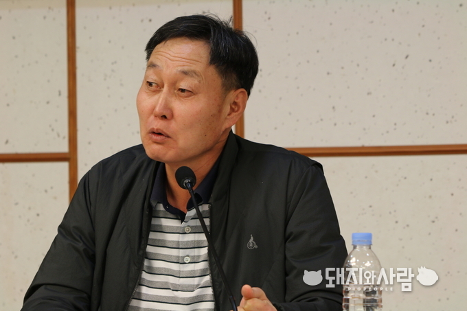 ASF희생농가 비대위 이준길 위원장@돼지와사람 