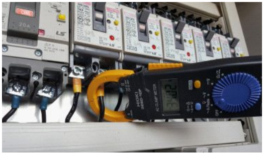 사진4. 클램프테스터