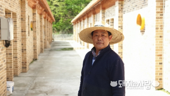 연천 해오름팜에서 김창균 대표@돼지와사람