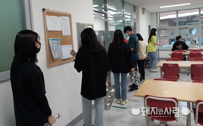 20일 정부는 고3을 시작으로 개학을 단행했습니다@독자 제공 