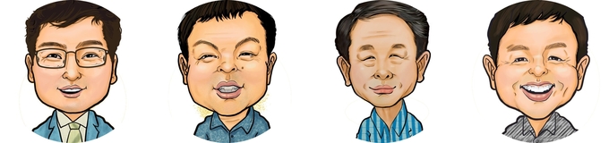 제 20대 대한한돈협회 회장 선거 후보들(왼쪽부터 손세희, 이기홍, 손종서, 장성훈)@돼지와사람 제작