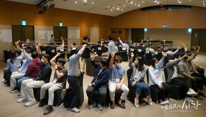  2022년 도드람 계층별 내재화 교육 프로그램 진행 모습@도드람