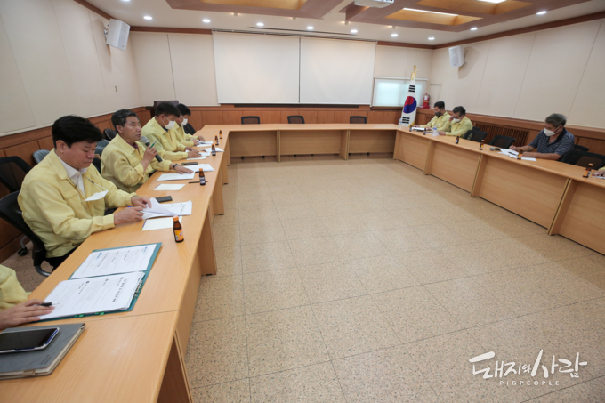 19일 양구군 ASF 관련 긴급 대책회의@양구군
