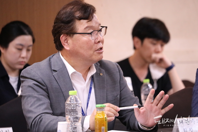 수의사회 허주형 회장@돼지와사람