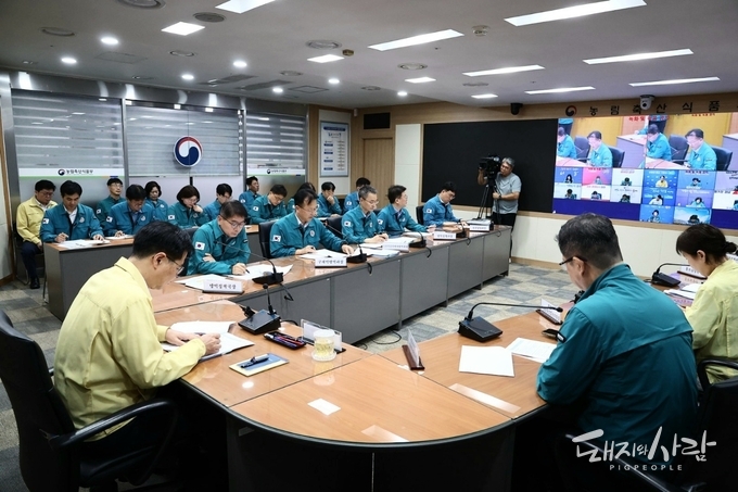 17일 ASF 중앙사고수습본부 회의@농림축산식품부