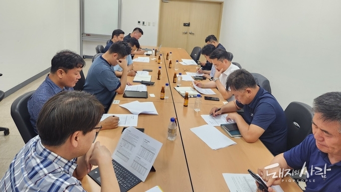 지난 13일 8월 돼지고기 시장 동향분석회의@한국육류유통수출협회