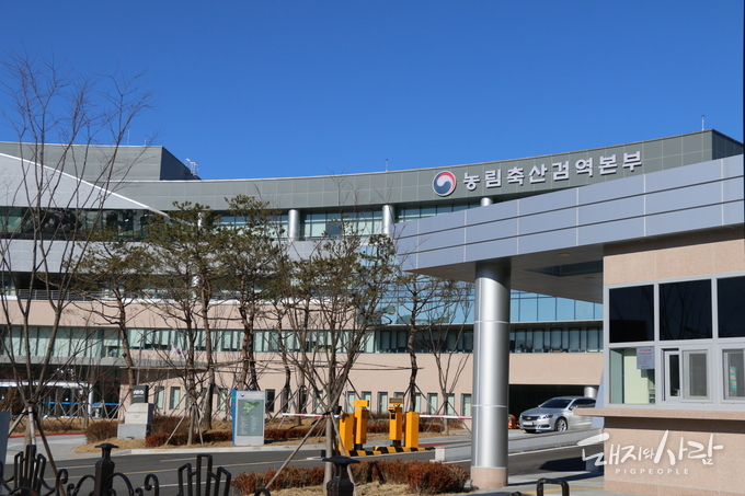 농림축산검역본부 전경@돼지와사람