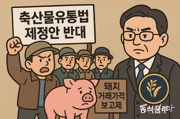 한돈농가 “축산물 유통법·한국축산유통진흥원 확대 반대”