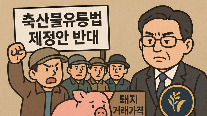 한돈농가 “축산물 유통법·한국축산유통진흥원 확대 반대”