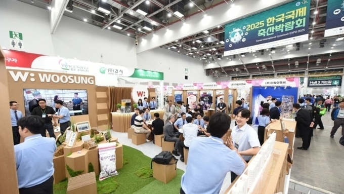 우성사료, ‘2025 한국국제축산박람회’에서 ESG·친환경 사료 기술 선보여