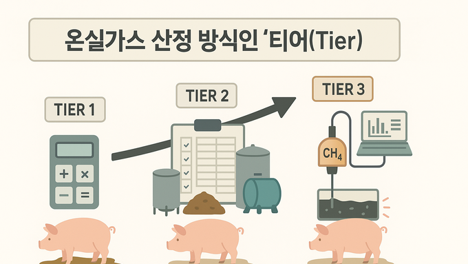 돼지 분뇨 탄소계산 티어2 쟁점... '티어 1·2·3' 무엇이 다르나