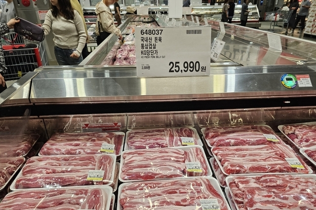 김장 수요는 언제쯤....돈가 하락세 지속하며 5천5백원대까지 추락