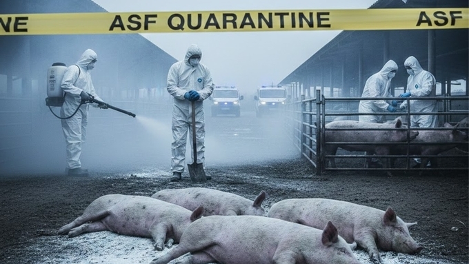 [ASF 실시간 현황판] 사육돼지 3건(강릉,안성,포천)...'26년 누적 3건