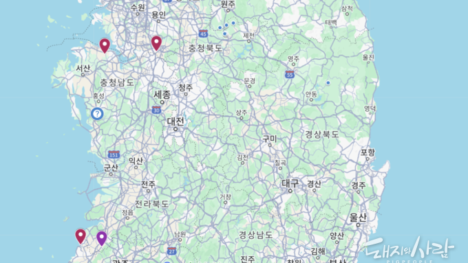 [속보] 충남 보령 청소면서 ASF 의심축 발생(최종 양성 확진)