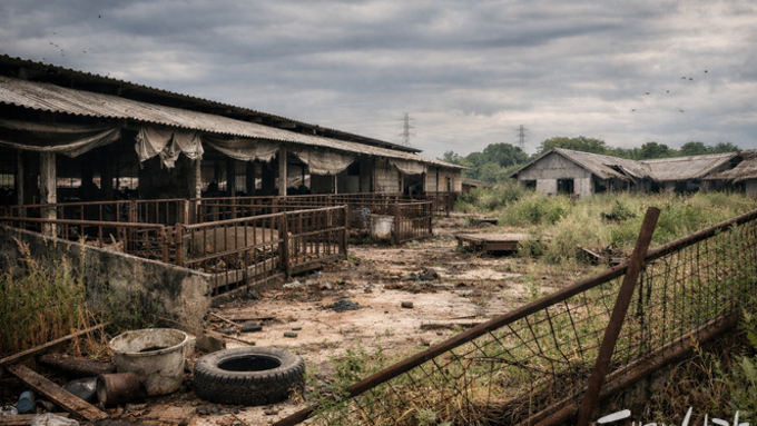 폐업 돈사 10곳 중 7곳 방치… 31.6는 ‘허가권’ 때문에 재활용