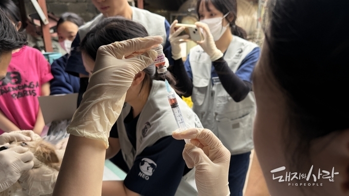 녹십자수의약품, 베트남 동물의료봉사 의약품 후원…원헬스 가치 실천