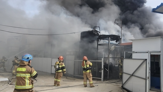 양주 은현면 양돈장서 불....돈사 3개 동 소실