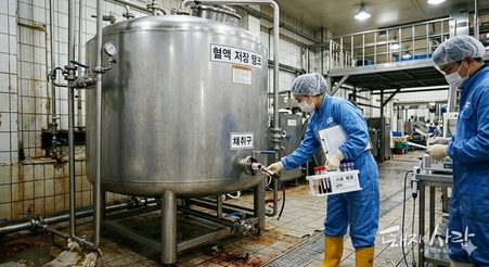 방역당국 "돼지 도축장 혈액원료 ASF 상시 검사체계 가동 중"