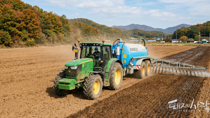 퇴액비 활용·적정 비료사용으로 중동발 비료수급위기 돌파한다