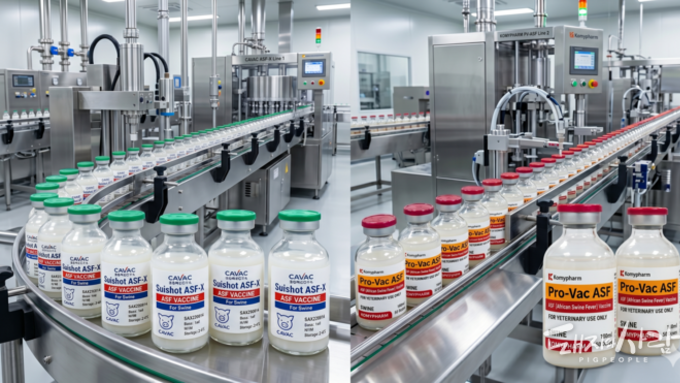 "이제는 글로벌 선점"… 검역본부, K-ASF 백신 2종 수출용으로 전격 승인