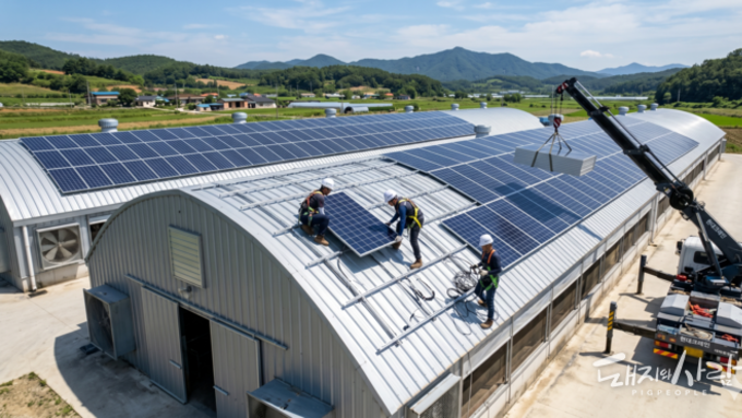 정부, 축사·도축장의 태양광 등 신재생에너지 발전시설 설치 지원한다